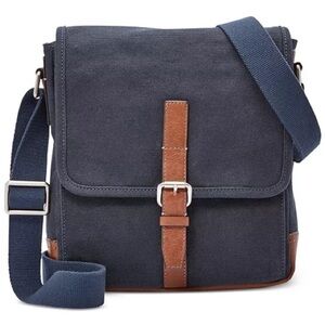 Fossil Davis Canvas Small Messenger Bag